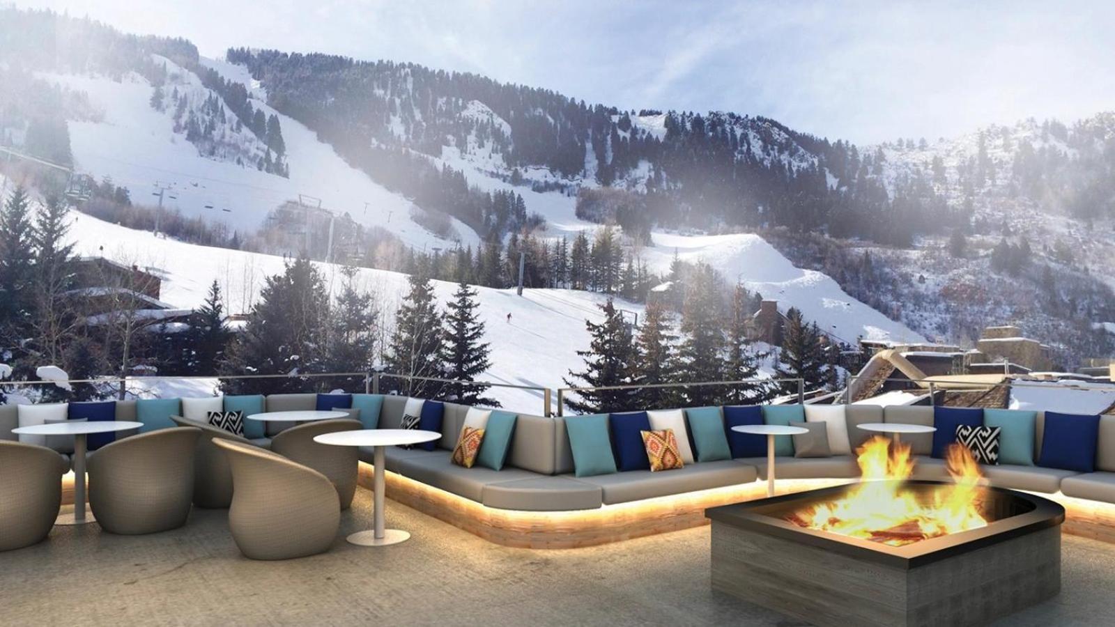 W Aspen Hotel Luaran gambar