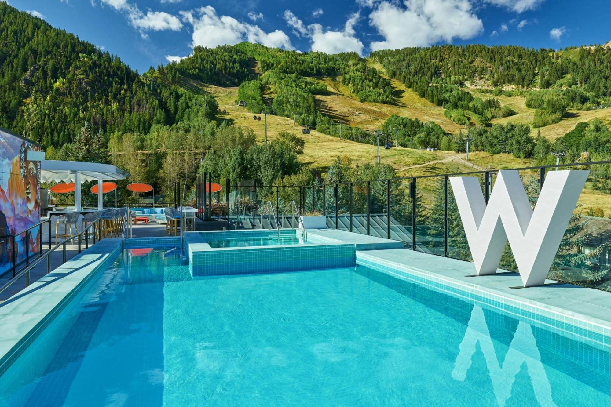 W Aspen Hotel Luaran gambar